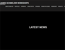 Tablet Screenshot of jamesschmelzerworkshops.com